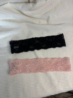 Lot de 2 bandeaux en dentelle