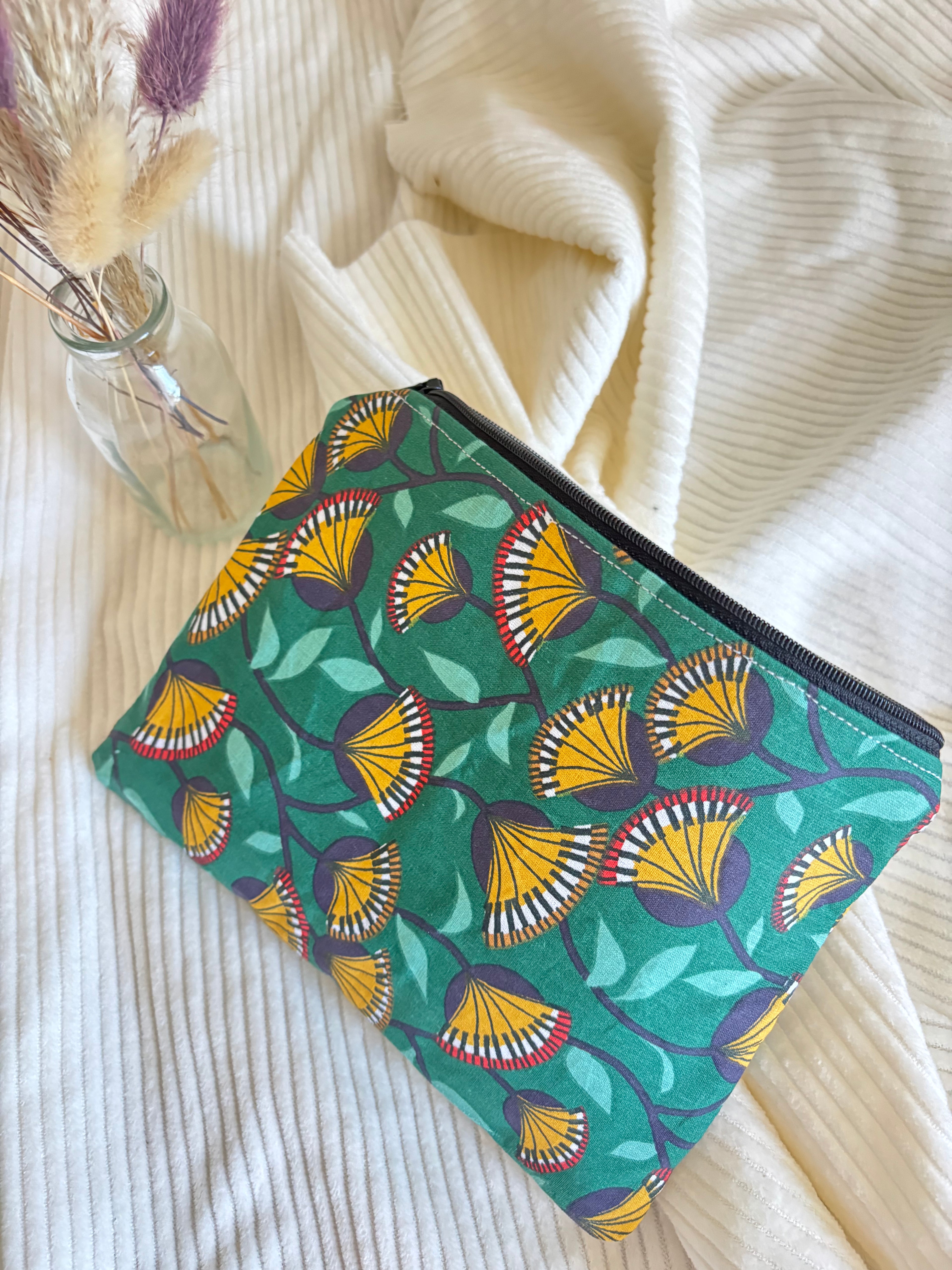 Pochette plate Camélia