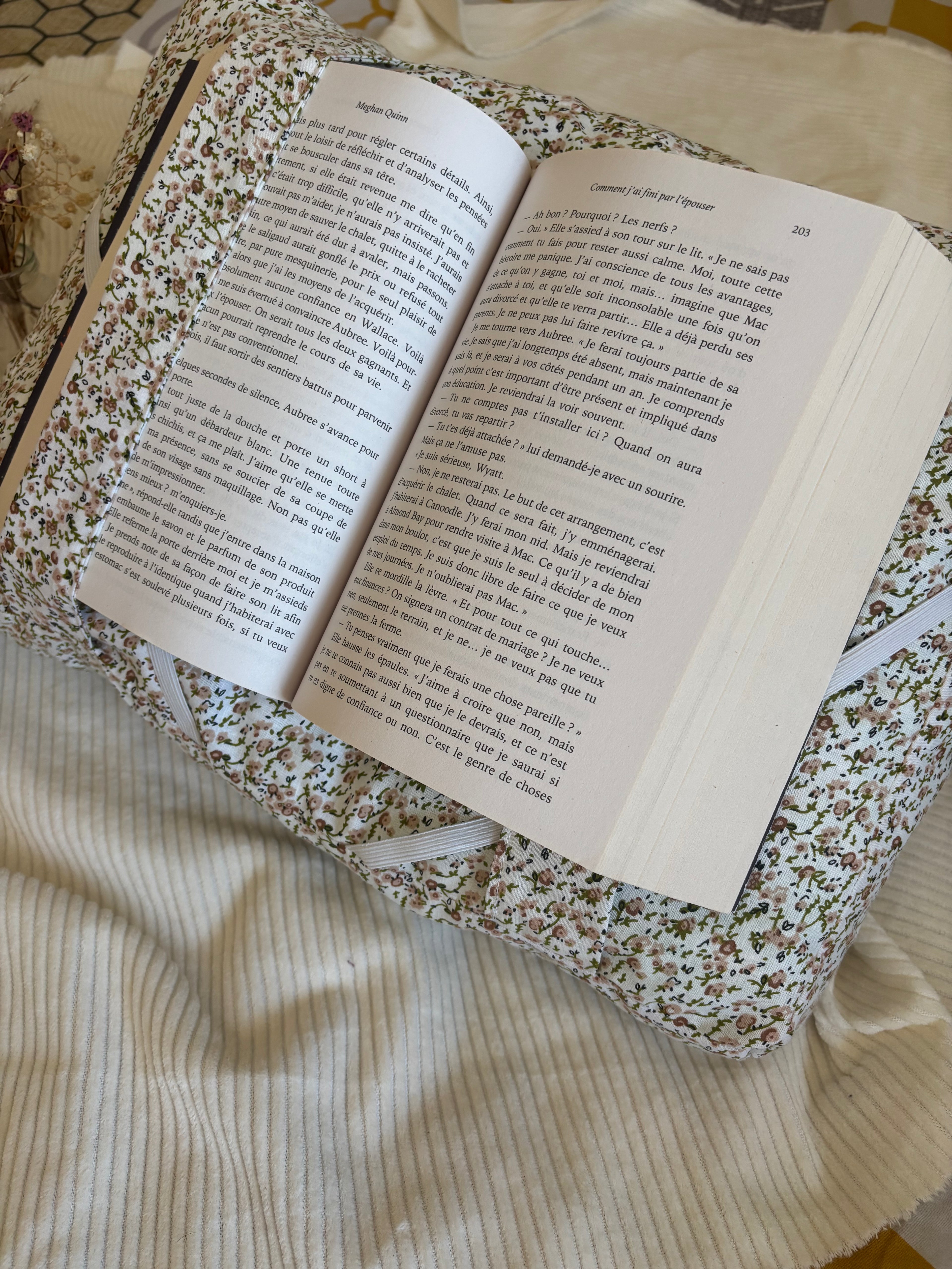 Coussin de lecture