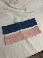 Lot de 2 bandeaux en dentelle