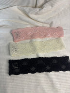 Lot de 3 bandeaux en dentelle