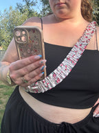 Cordon de téléphone Rose