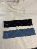 Lot de 2 bandeaux en dentelle