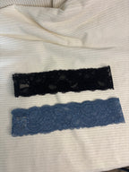 Lot de 2 bandeaux en dentelle