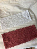 Lot de 2 bandeaux en dentelle large