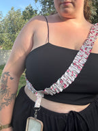 Cordon de téléphone Rose