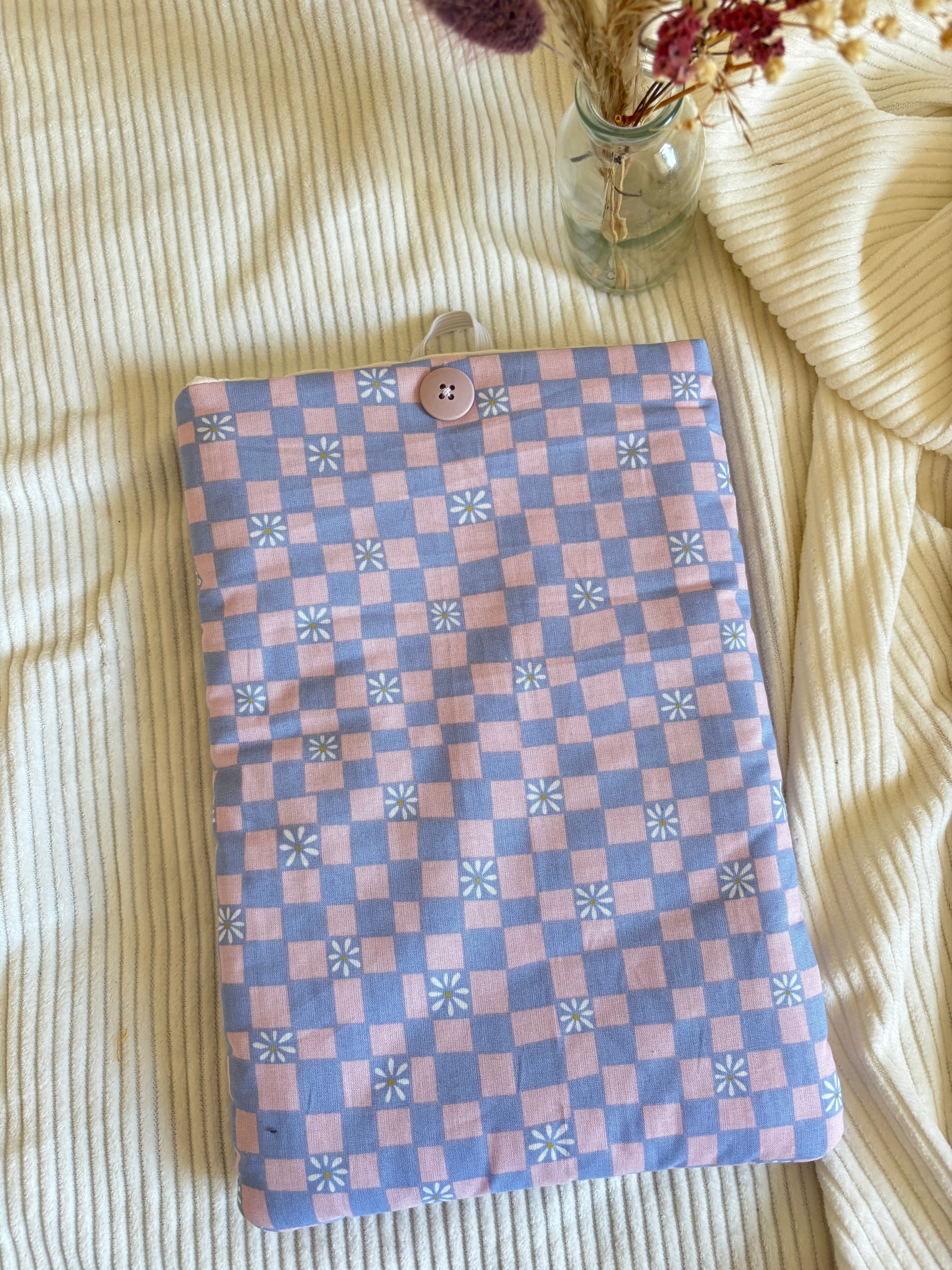 Housse à livre / liseuse Damier