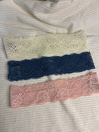 Lot de 3 bandeaux en dentelle