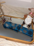 Bandeau fleur bleue