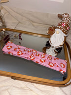 Bandeau Léopard rose
